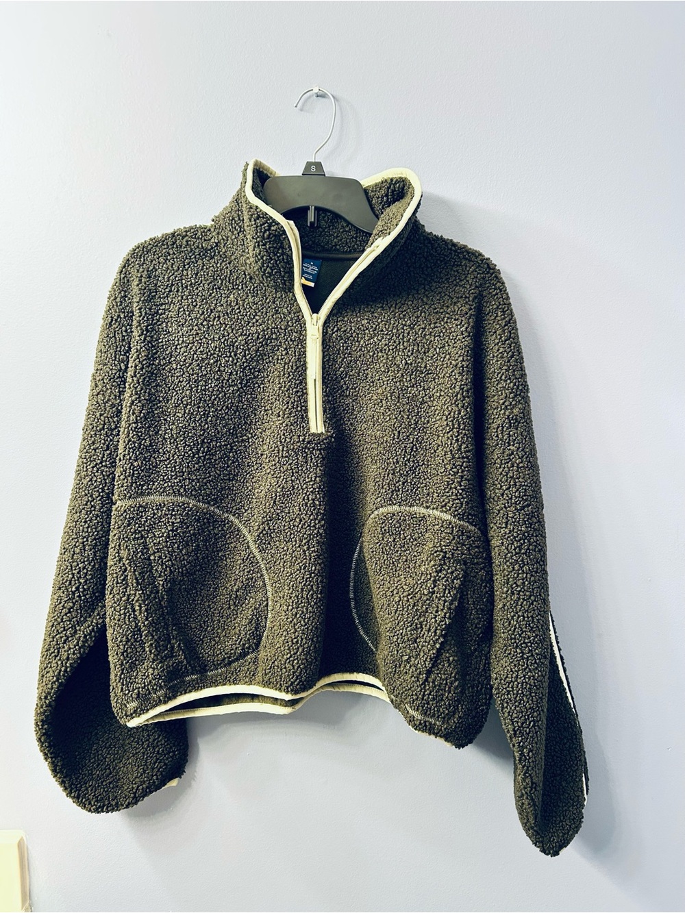 Half-Zip Sherpa Pullover